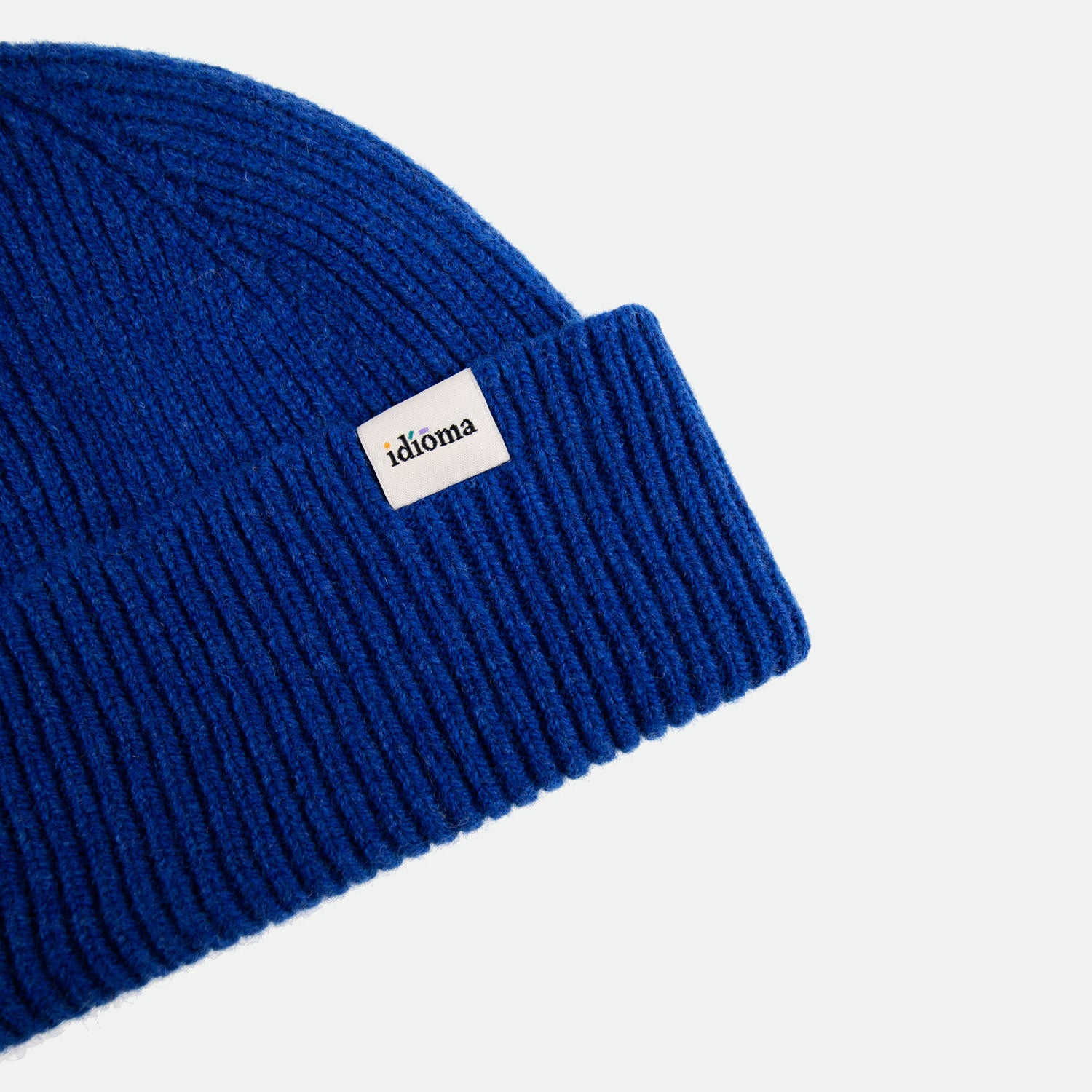 Merino Beanie - Azur Blu