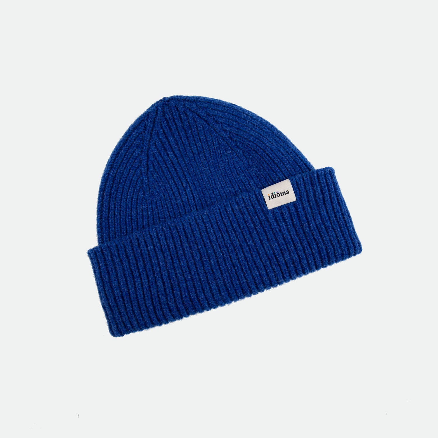 Merino Beanie - Azur Blu