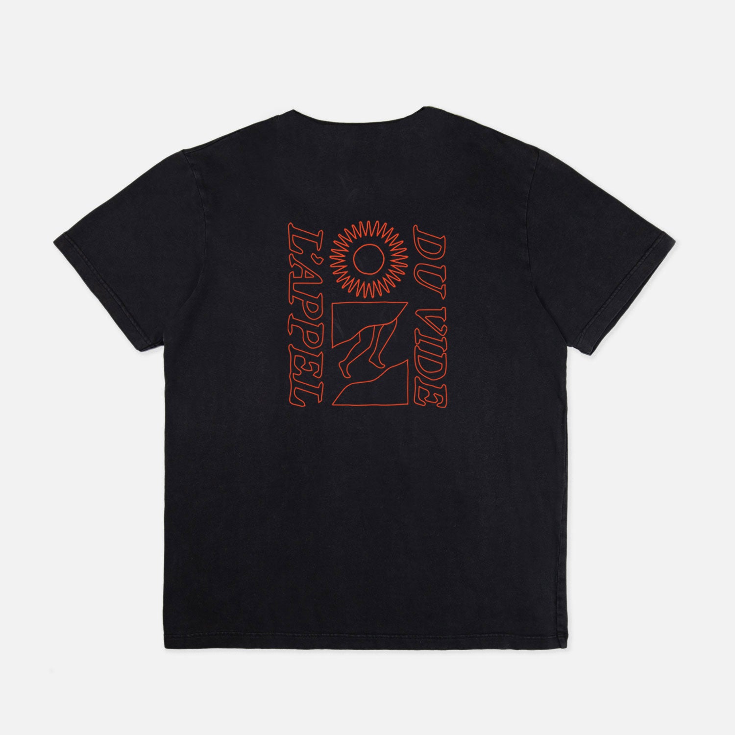 L'appel Du Vide T-shirt (Noir délavé)