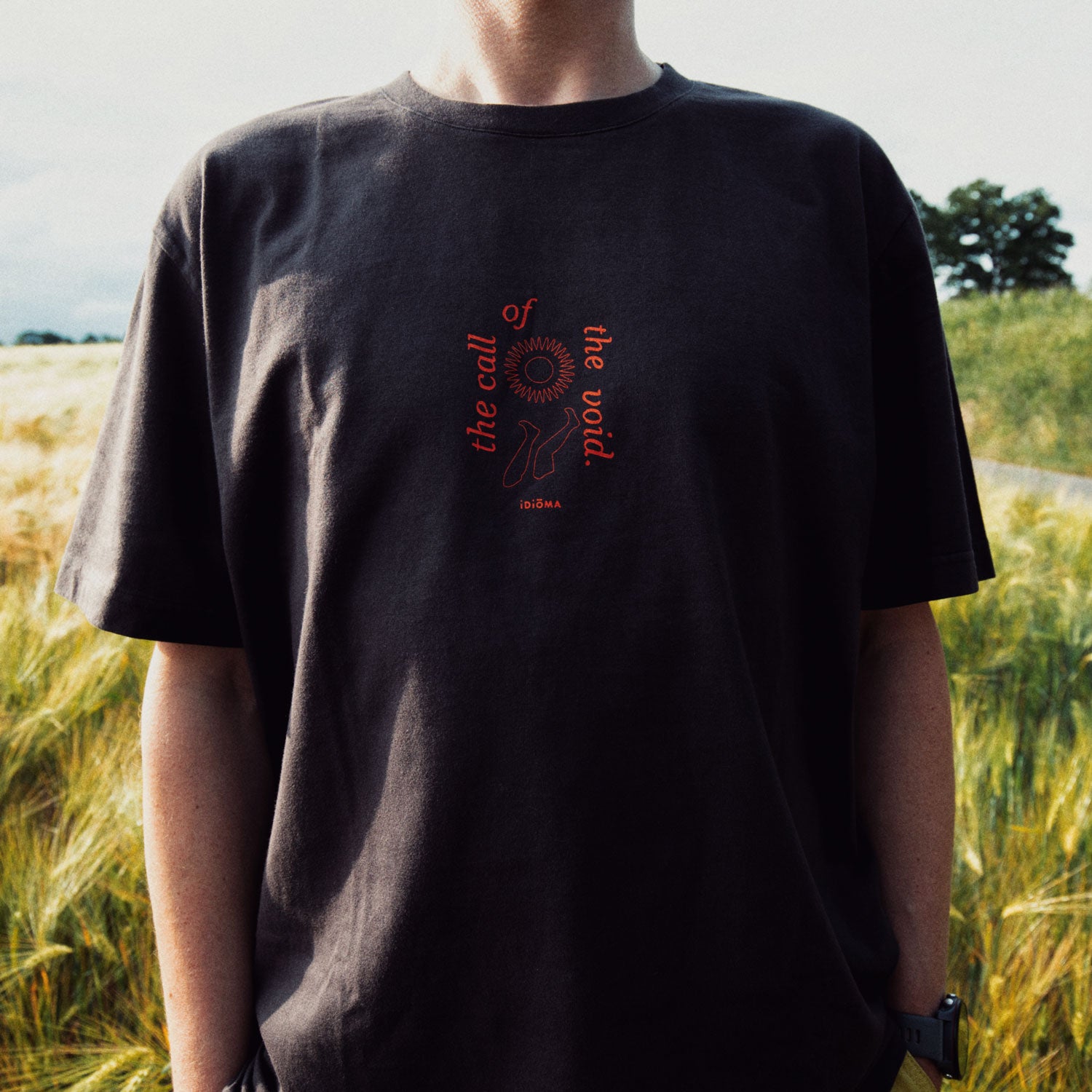 L'appel Du Vide T-shirt (Noir délavé)