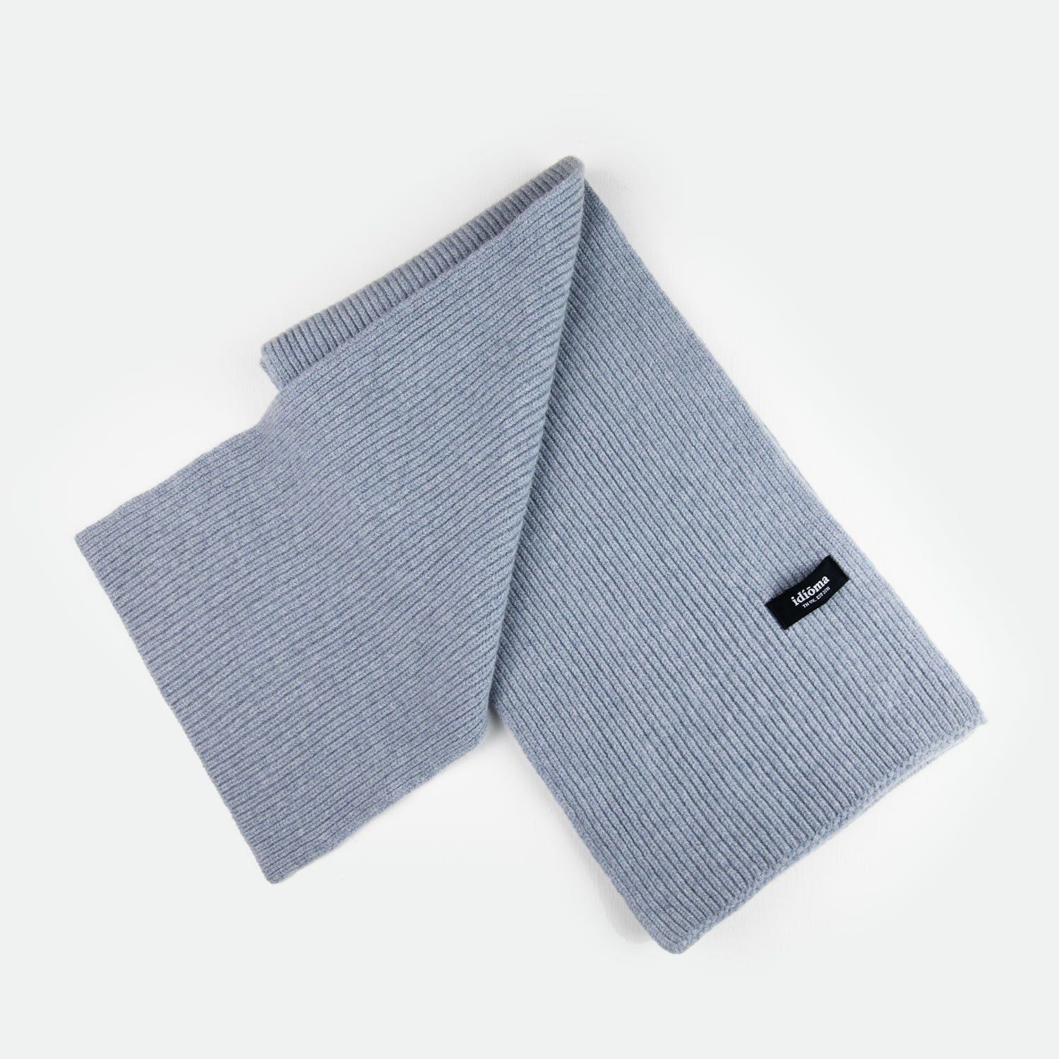 Merino Scarf - Ciel Grey