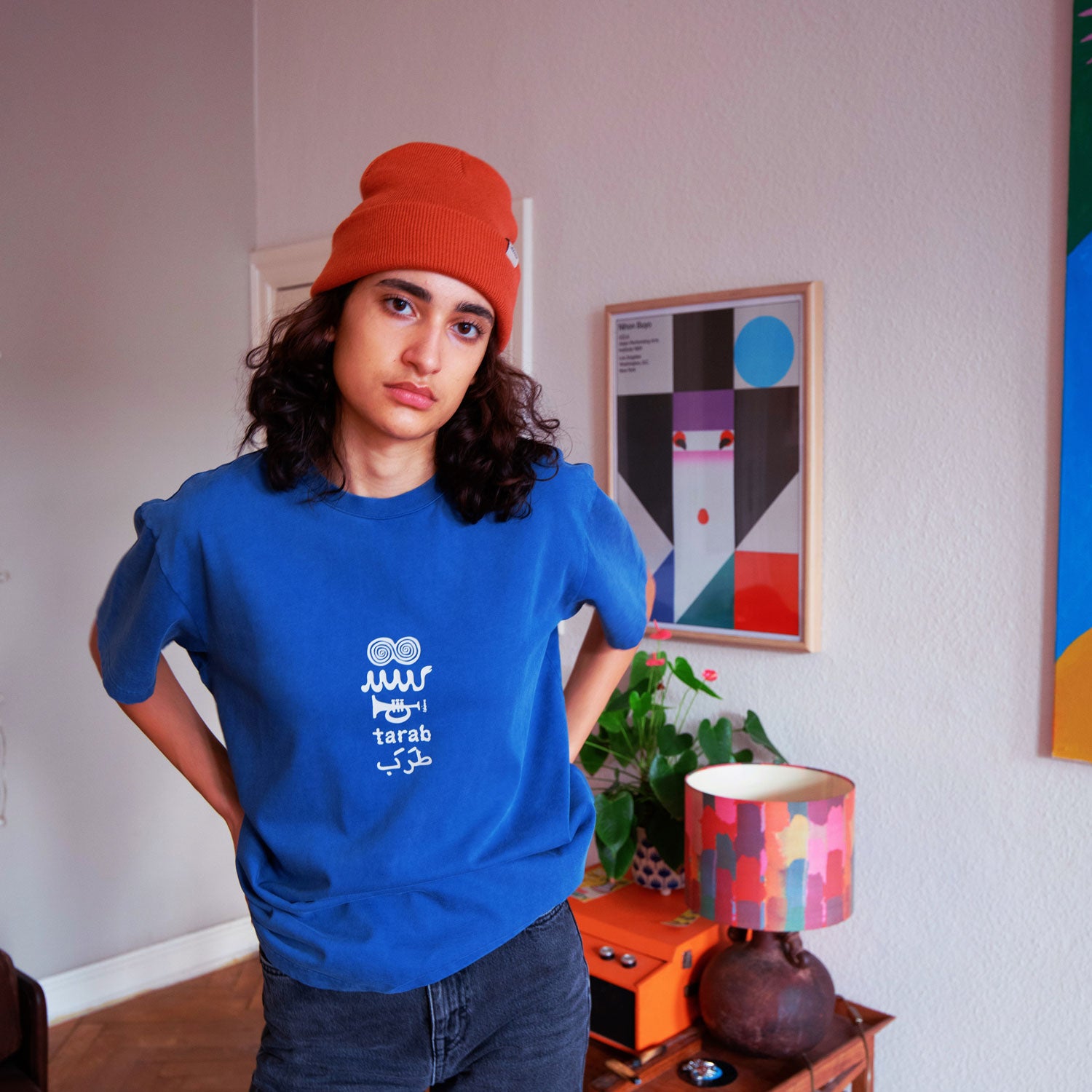 Classic Beanie Hat - Rust