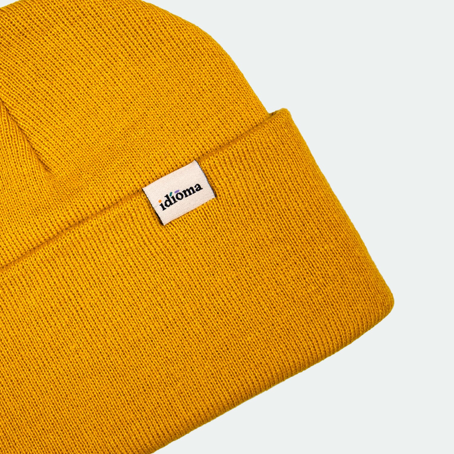 Classic Beanie Hat - Saffron