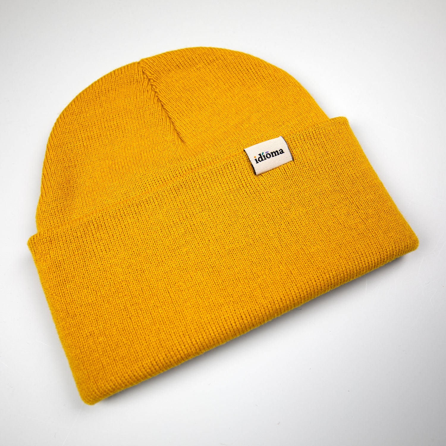 Classic Beanie Hat - Saffron