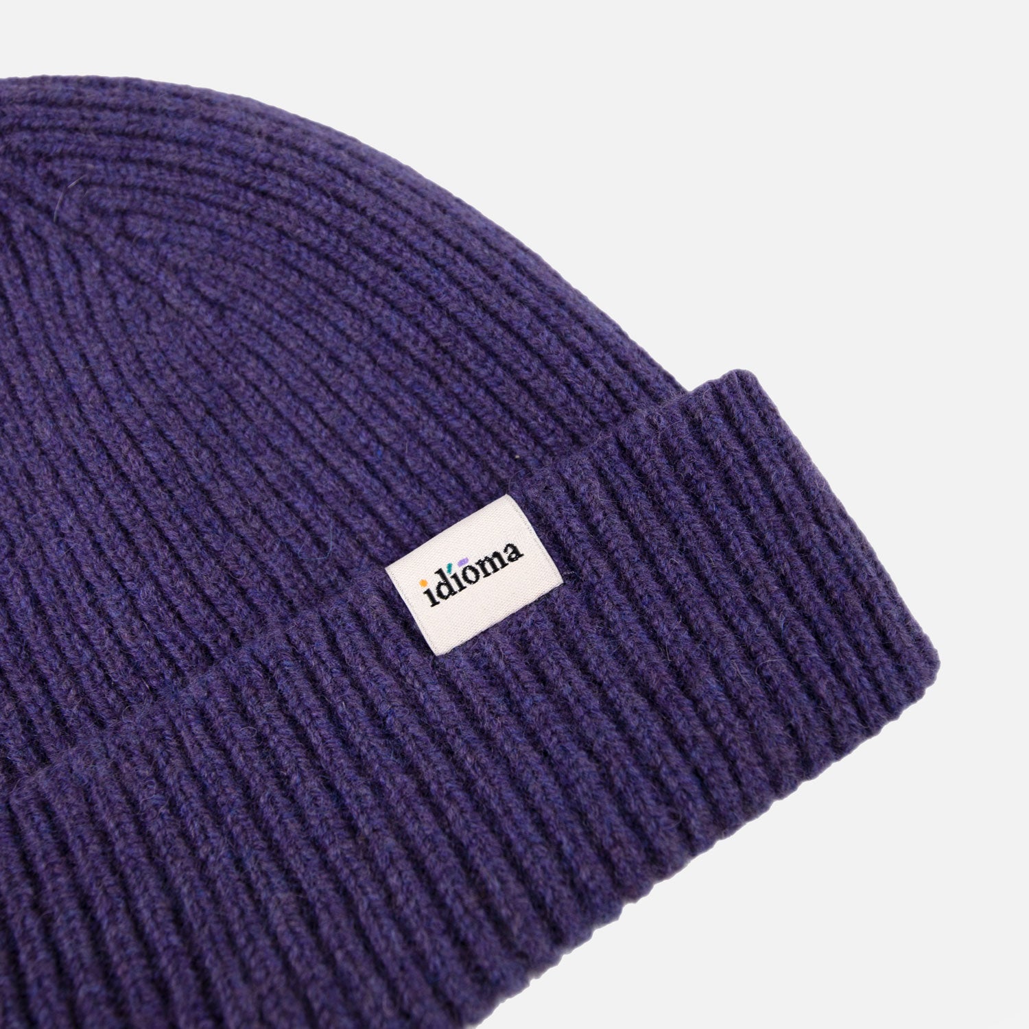 Merino Beanie - Purple Haze