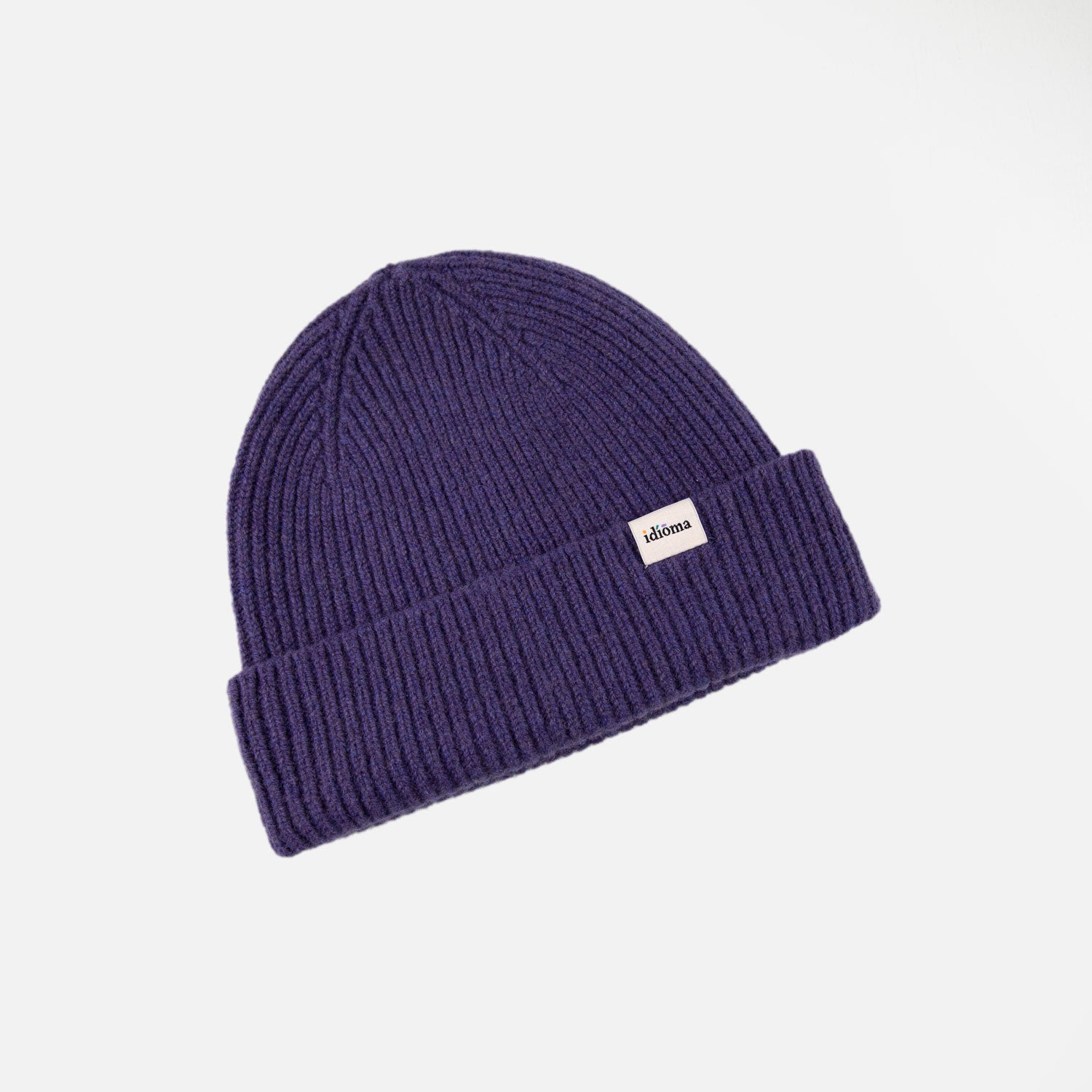 Merino Beanie - Purple Haze