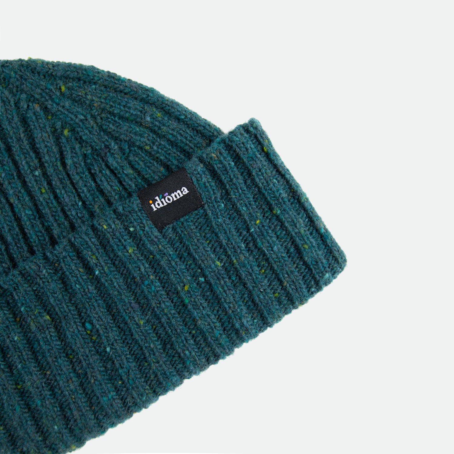 An Alba Wool Beanie - Forest Biome