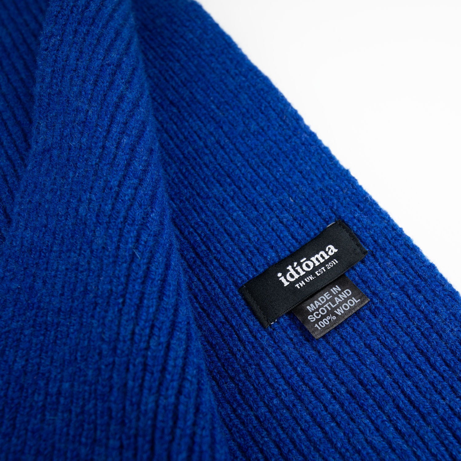 Merino Scarf - Azur Blu