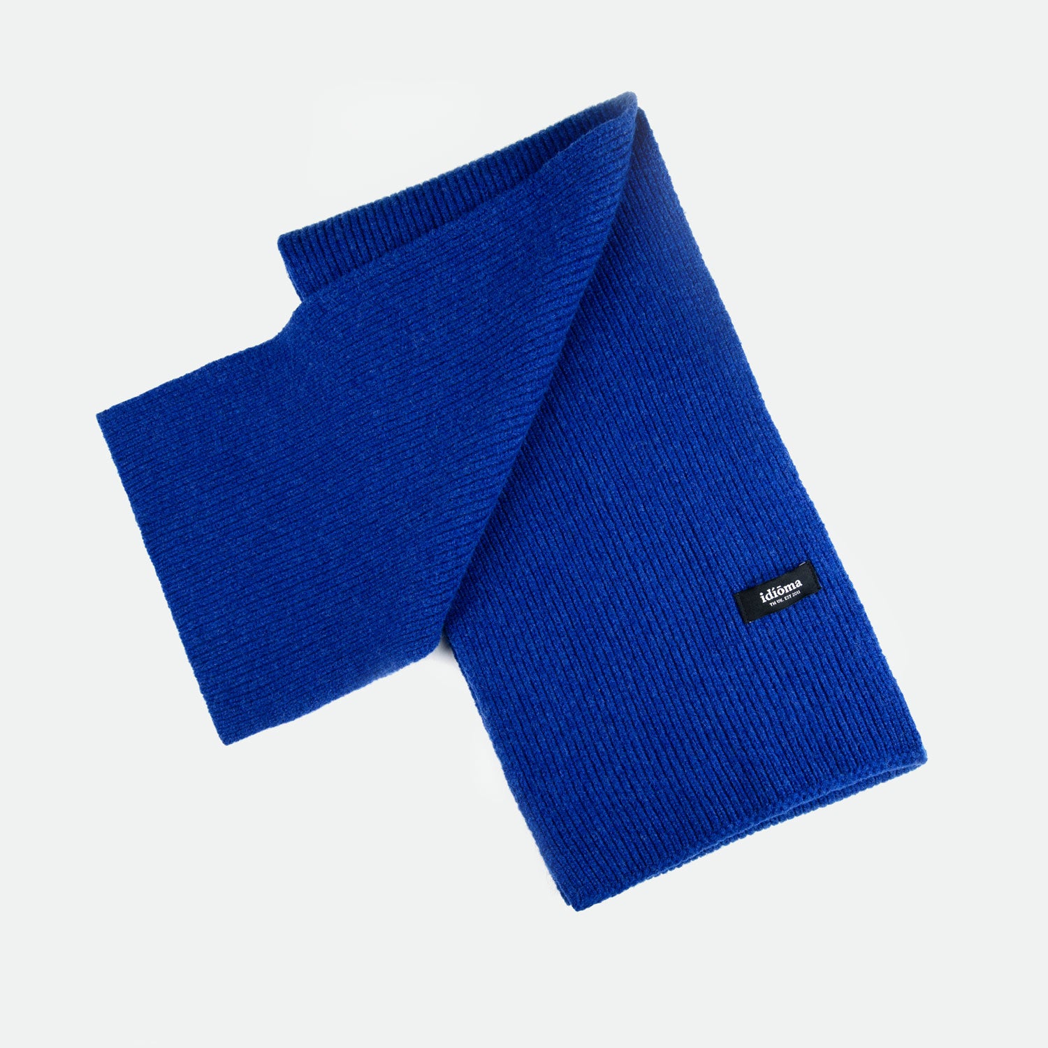 Merino Scarf - Azur Blu