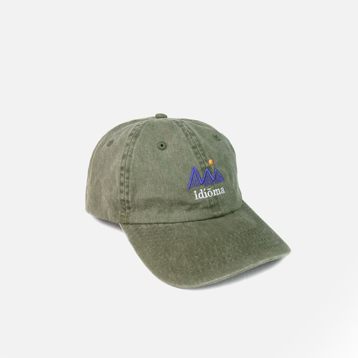 6 Panel Cap - Camino (Olive)