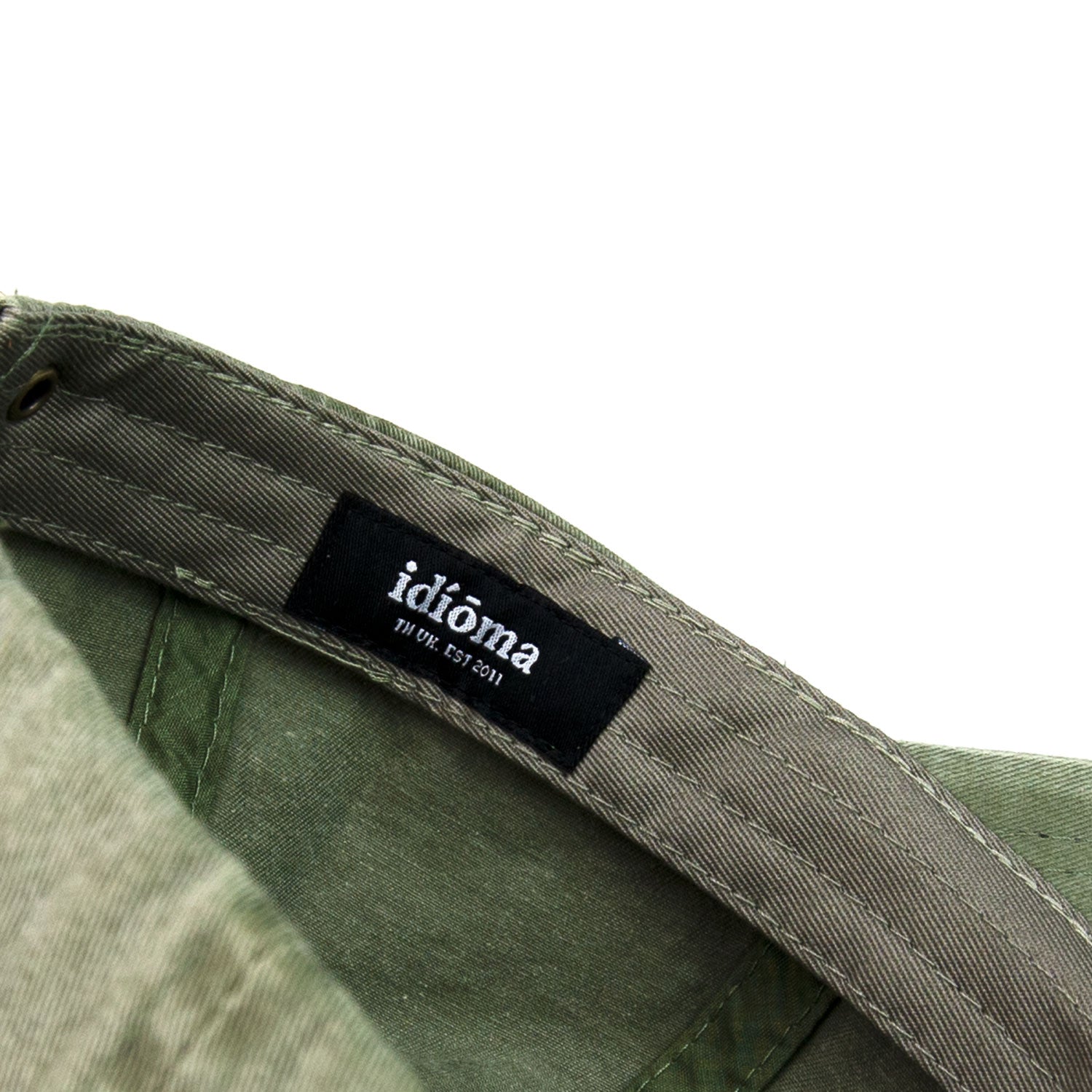 6 Panel Cap - Camino (Olive)