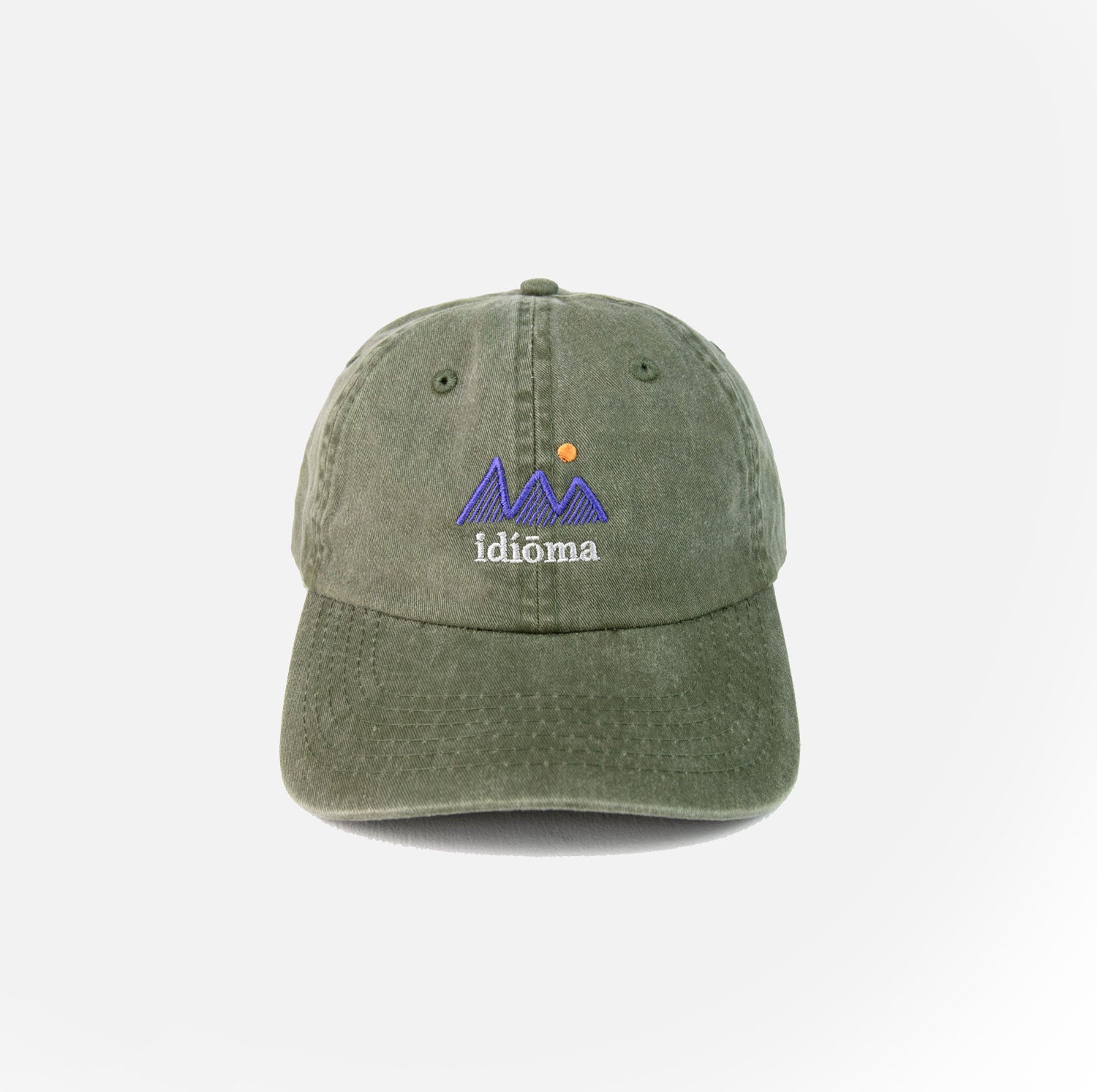 6 Panel Cap - Camino (Olive)