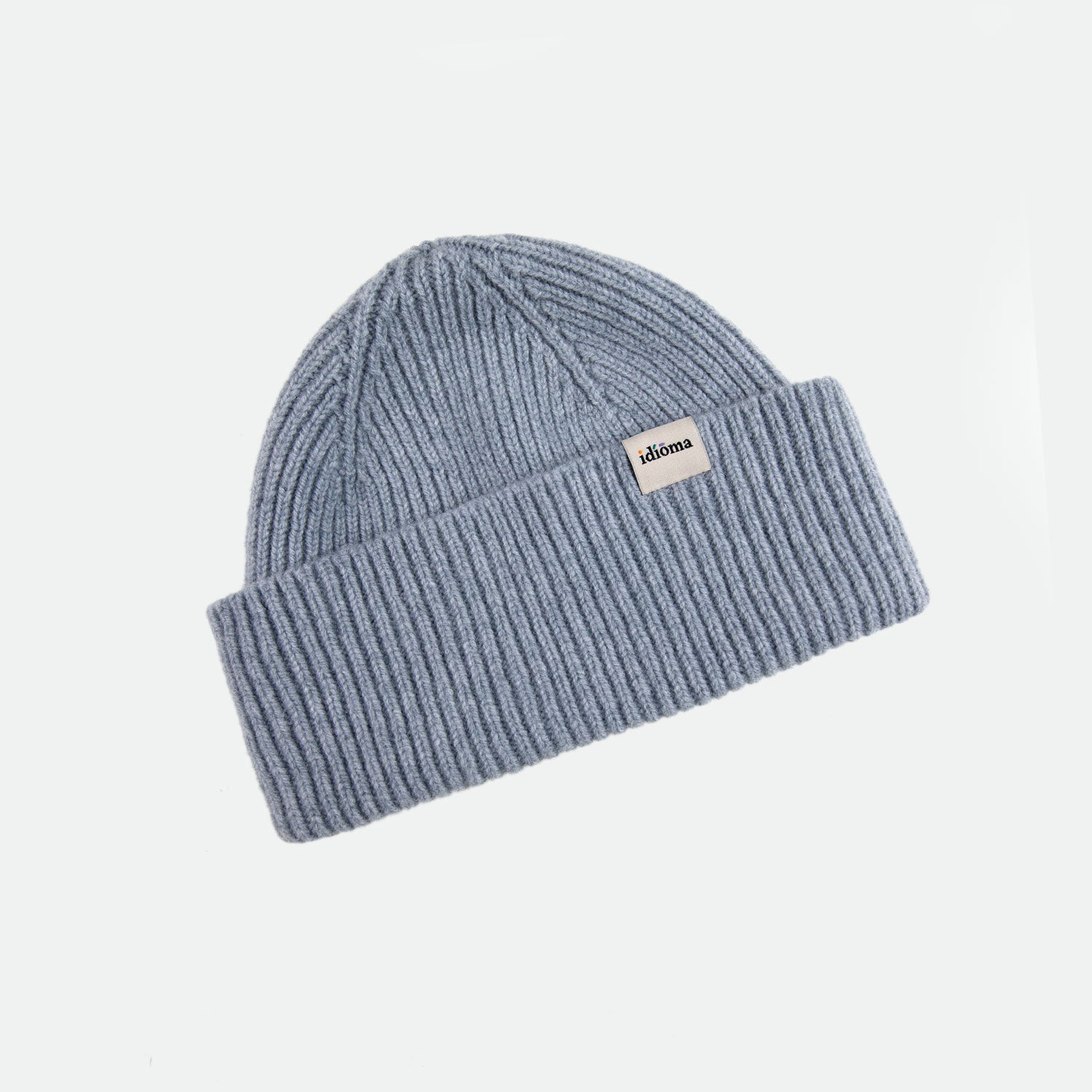 Merino Beanie - Ciel Grey