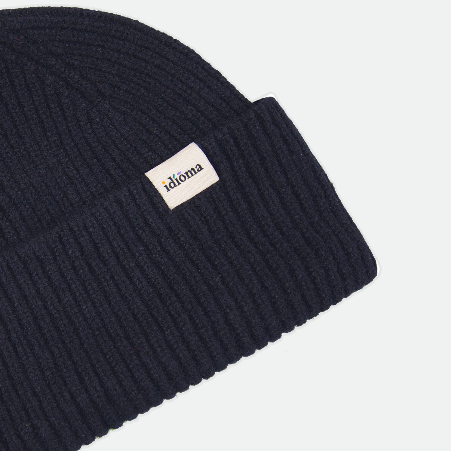 Merino Beanie - Cosmic Black