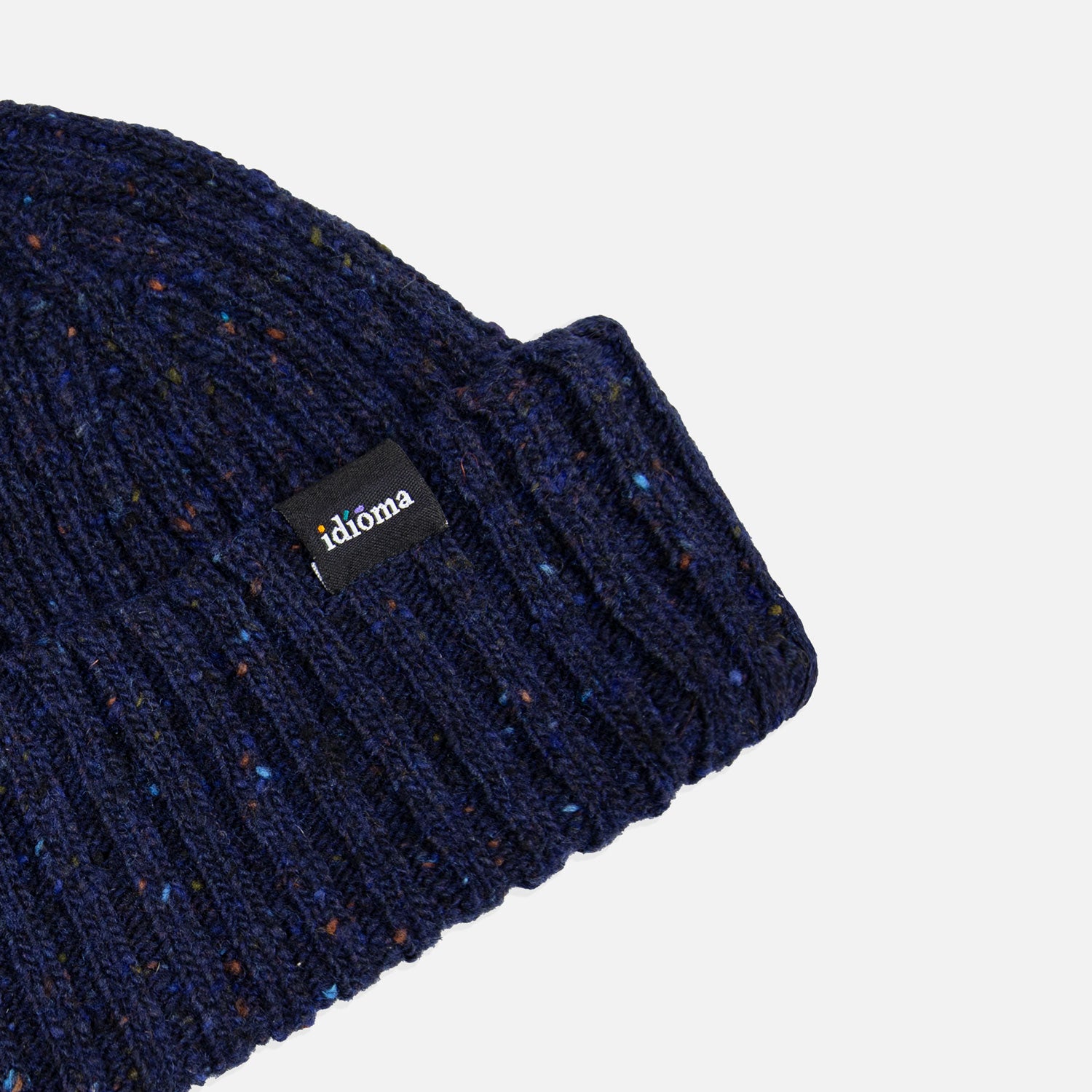 An Alba Wool Beanie - Galactic Depths