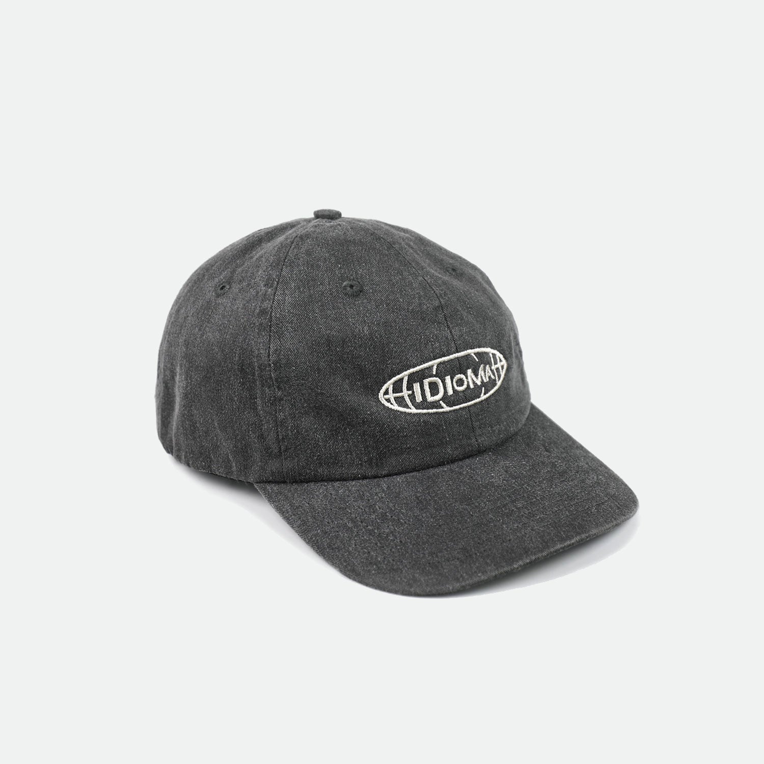 6 Panel Cap - Globe (Nero)