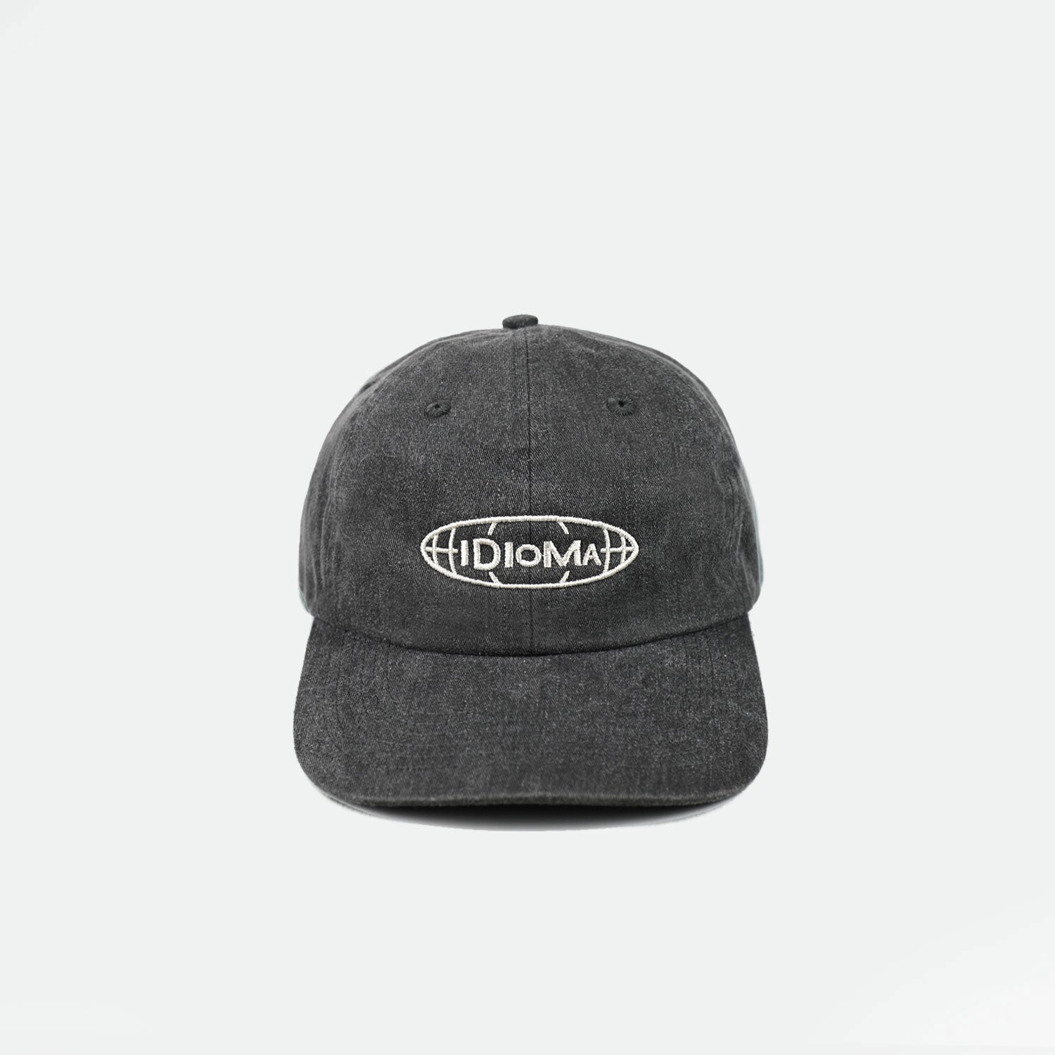 6 Panel Cap - Globe (Nero)