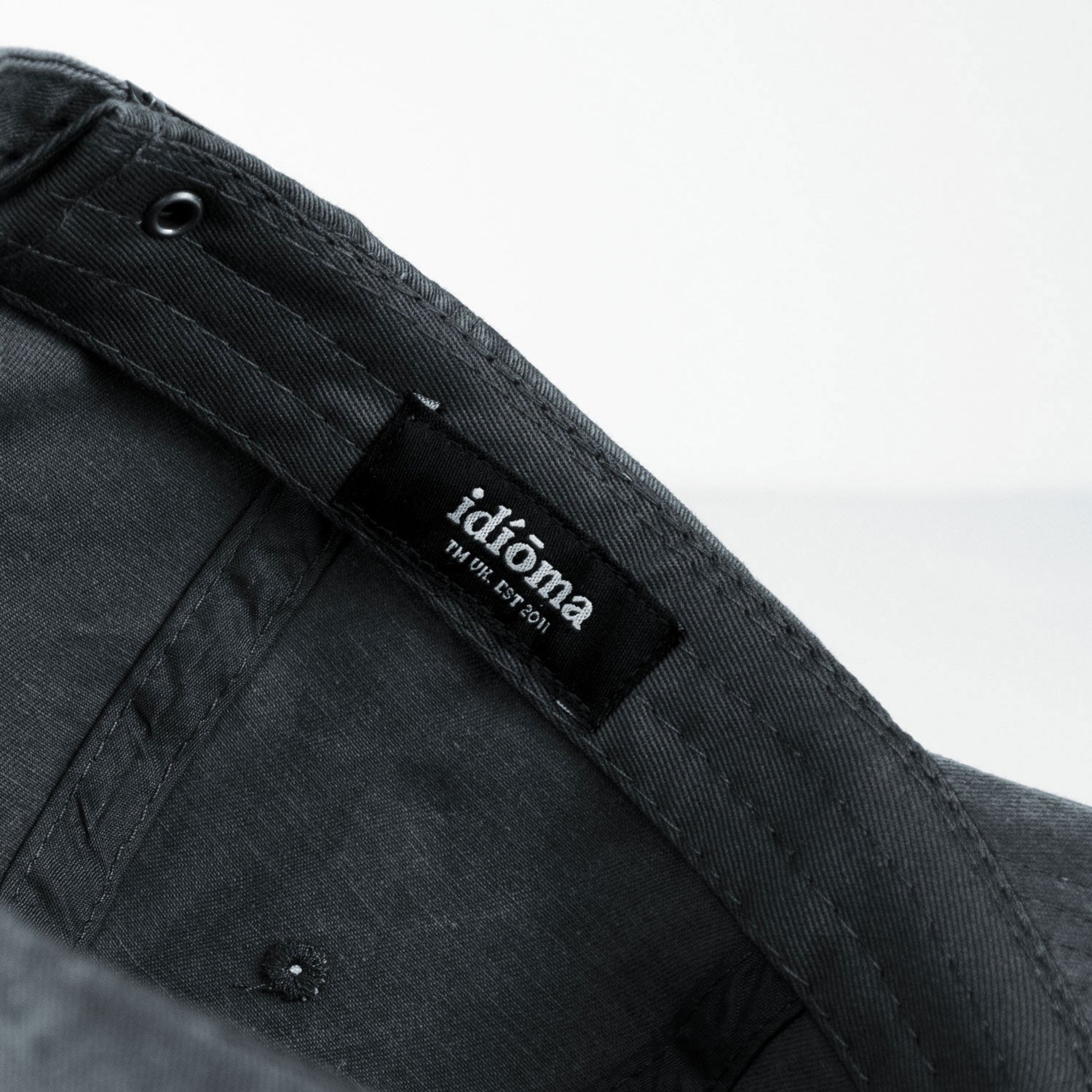 6 Panel Cap - Globe (Nero)