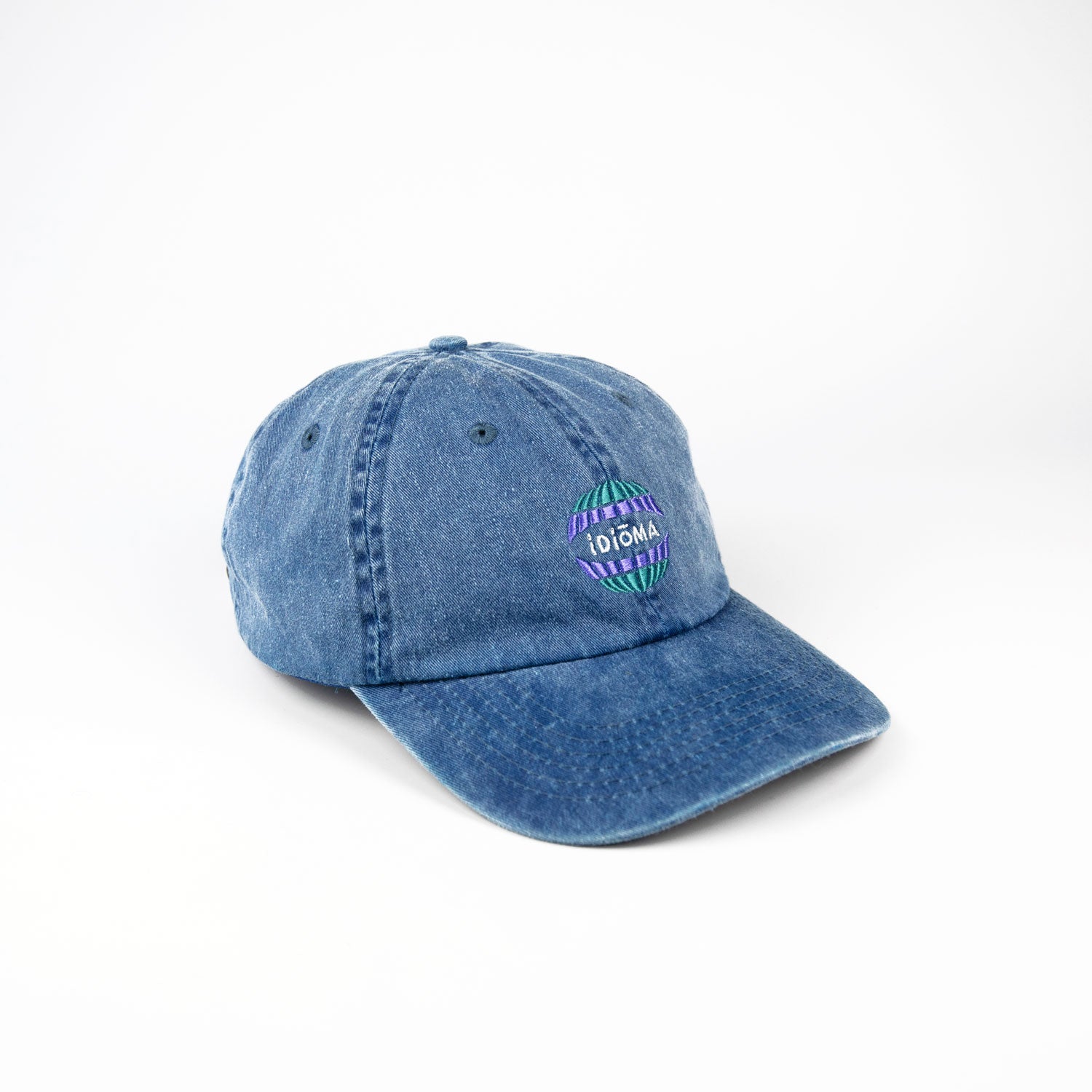 6 Panel Cap - Globe (Azul)