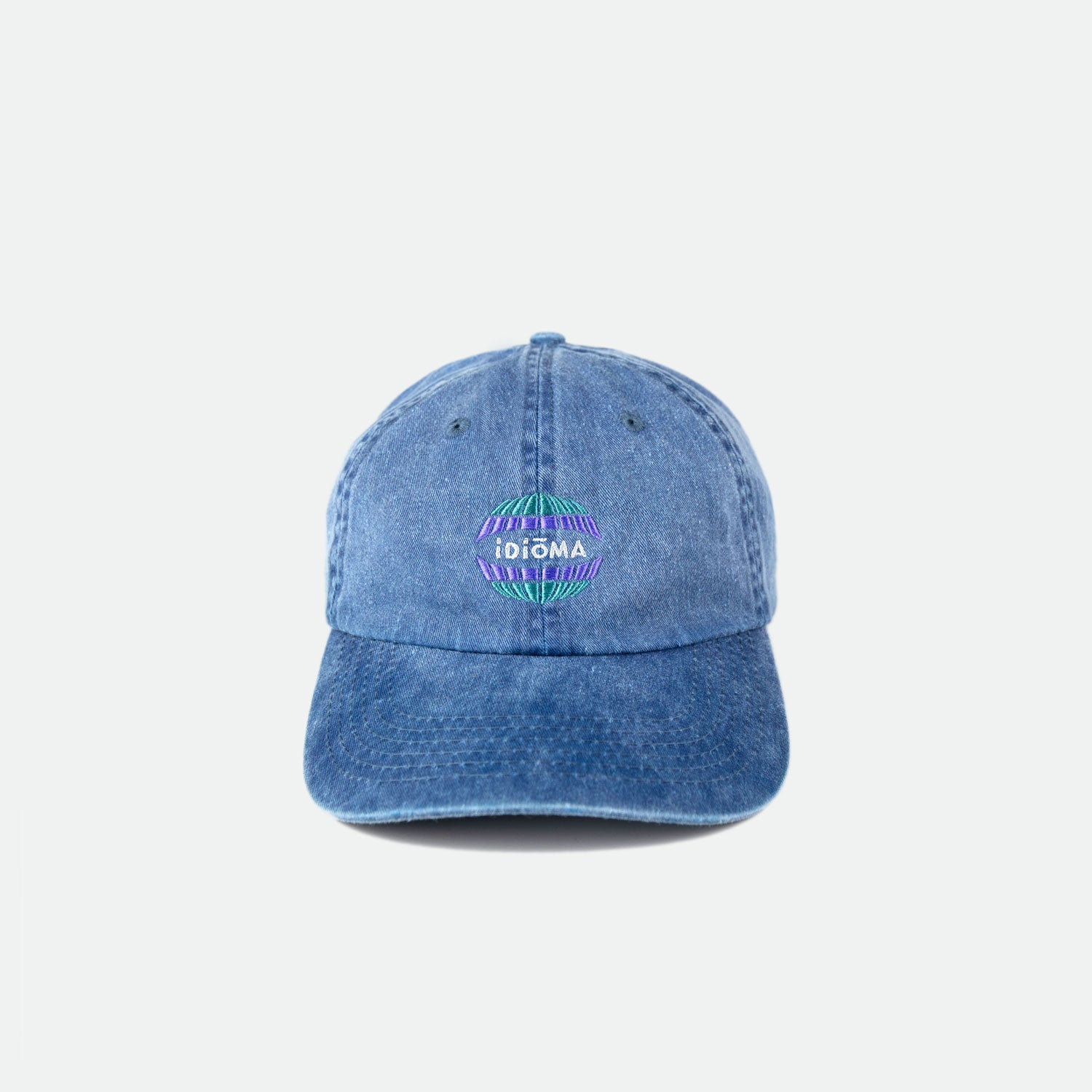 6 Panel Cap - Globe (Azul)