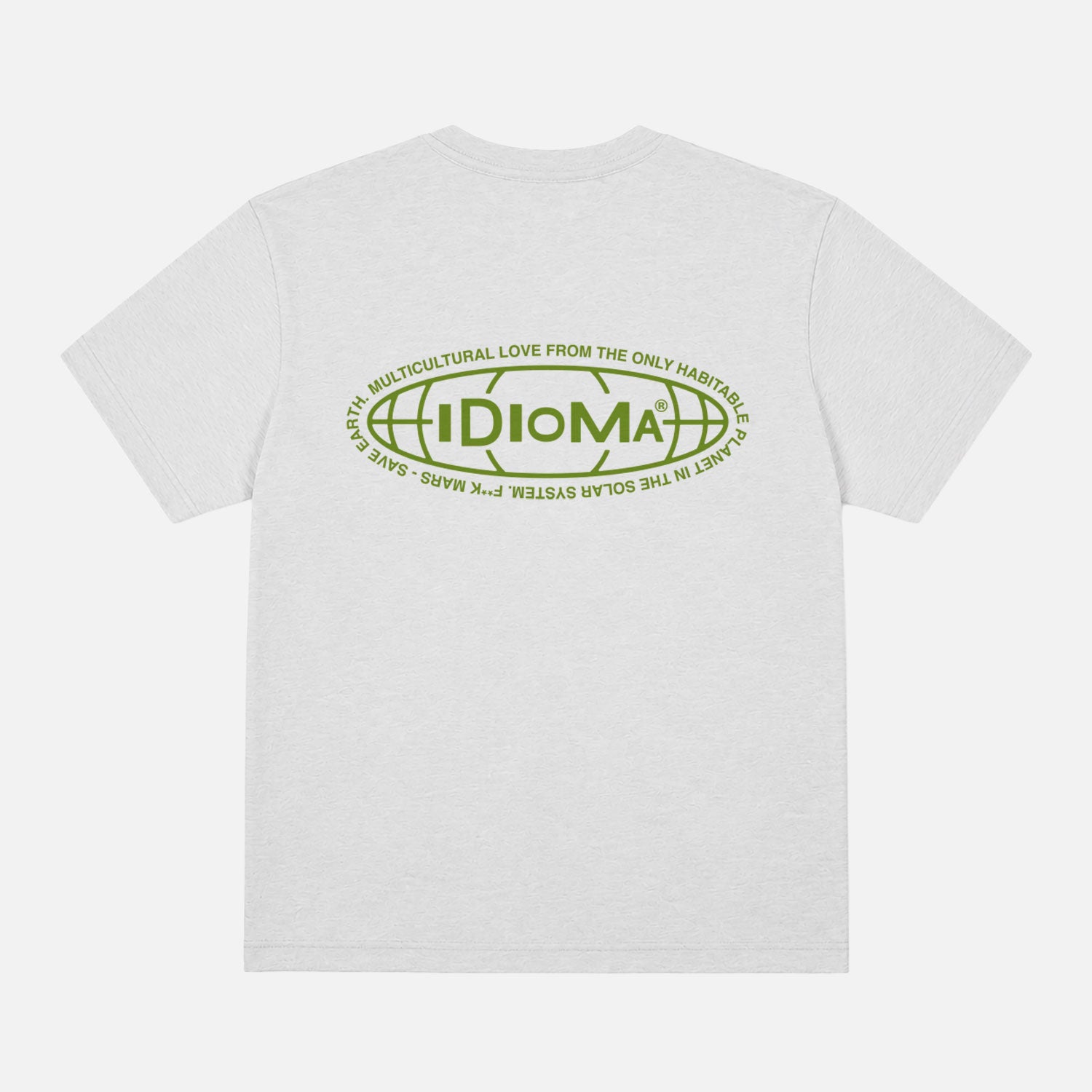 Globe T-shirt (Heather Ash)