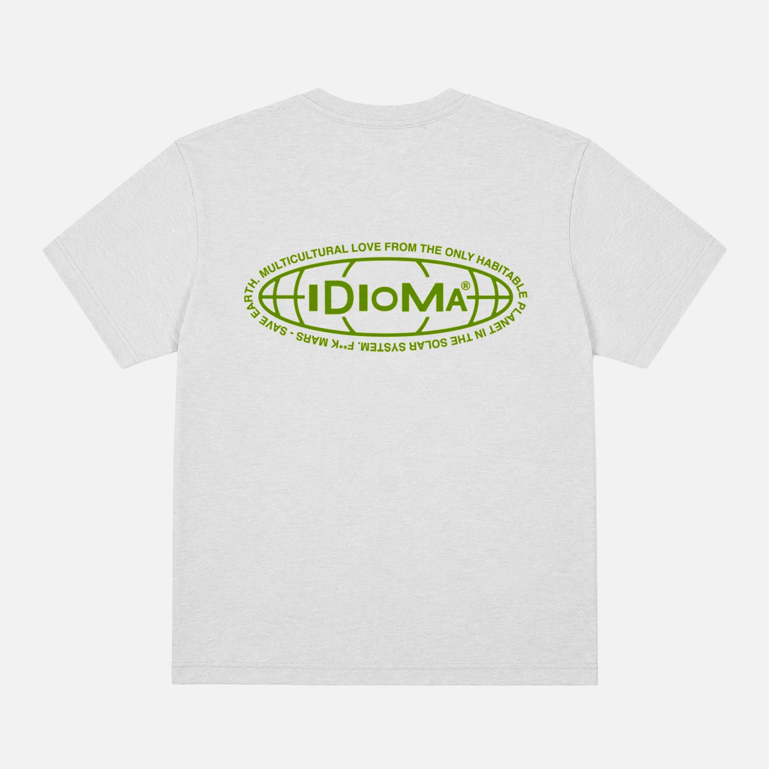 Globe T-shirt (Heather Ash)
