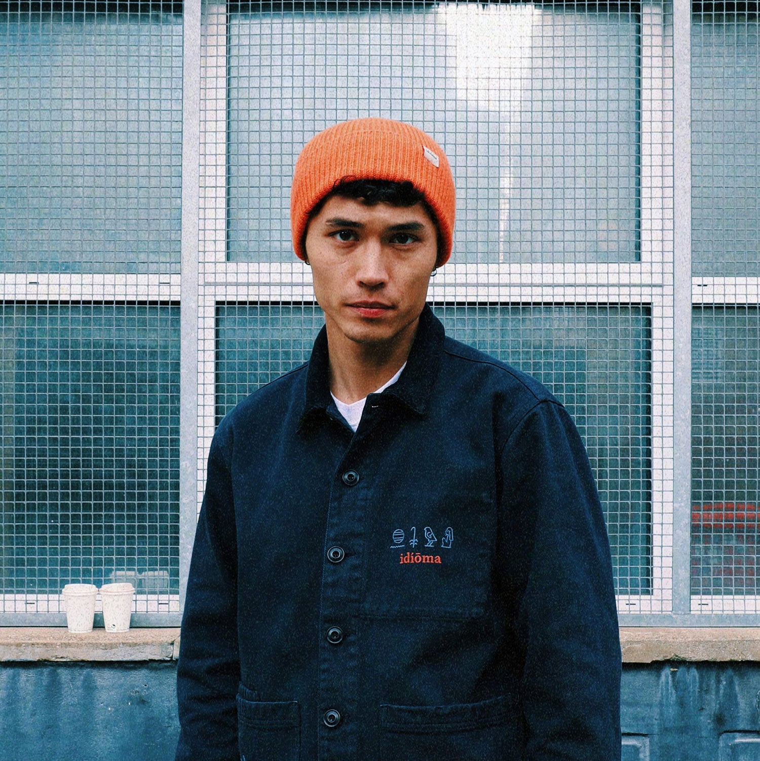 Merino Wool Beanie - Squashed Pumpkin