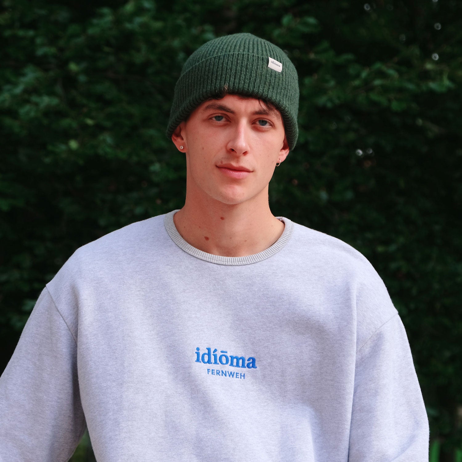 Merino Beanie - Azeitona Green