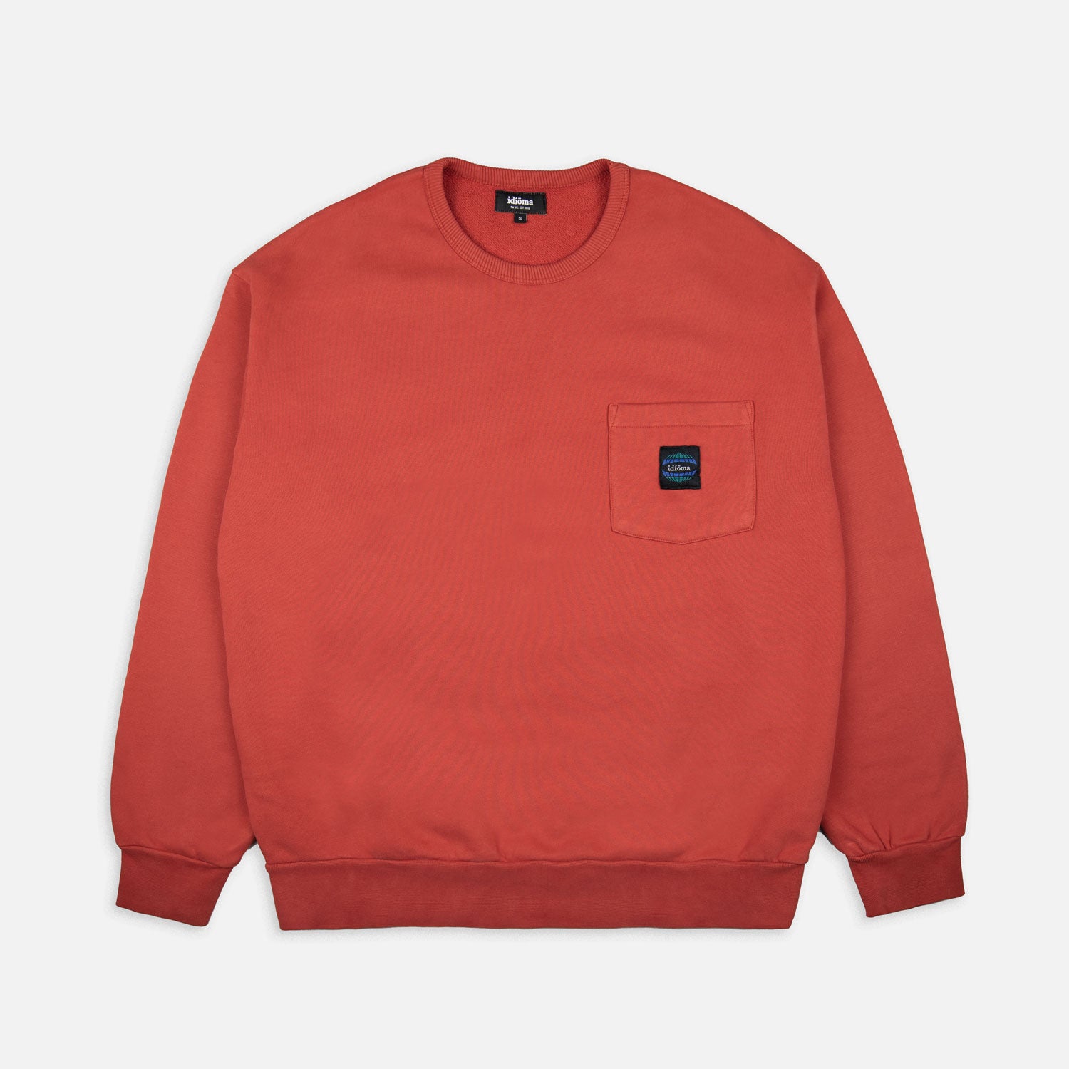 Globe Pocket Sweatshirt (Terra)