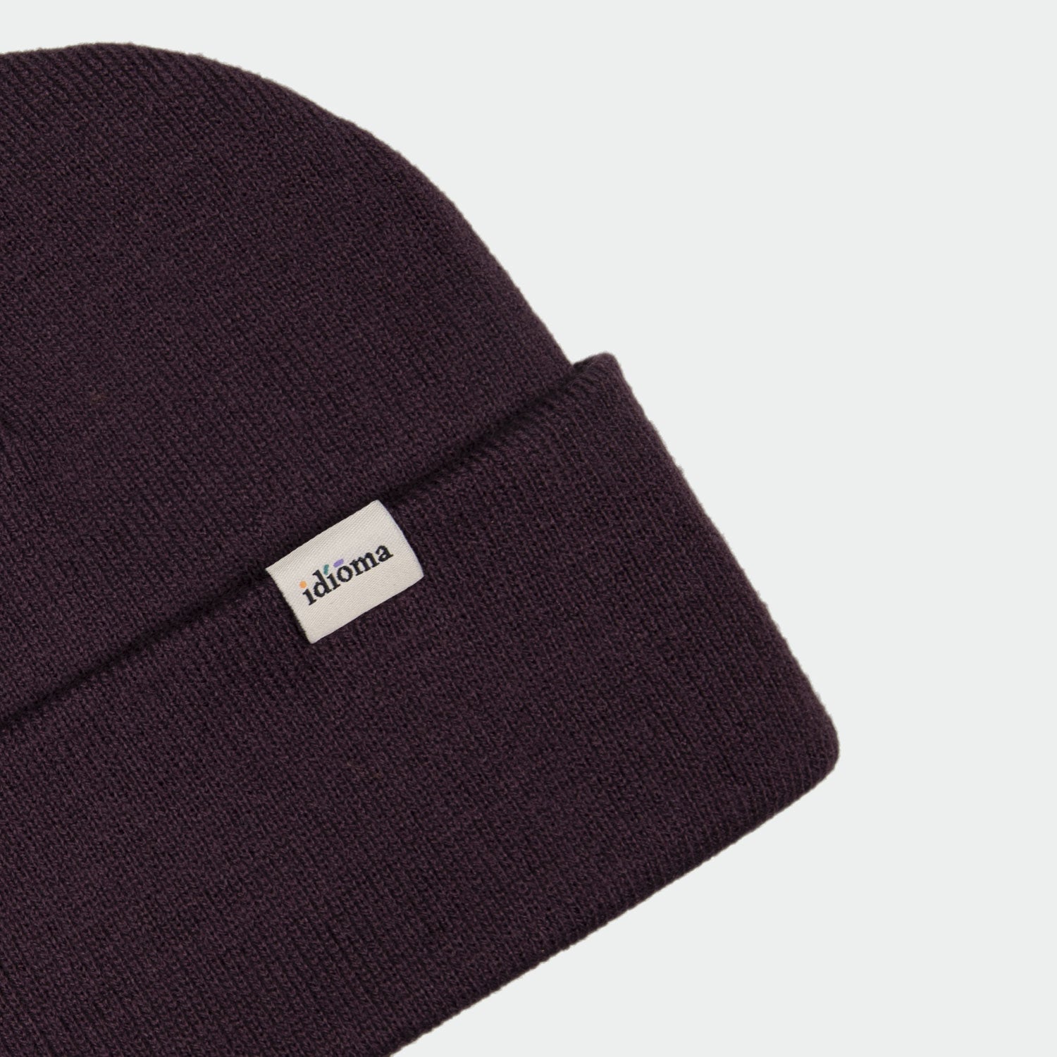 Classic Beanie Hat - Aubergine