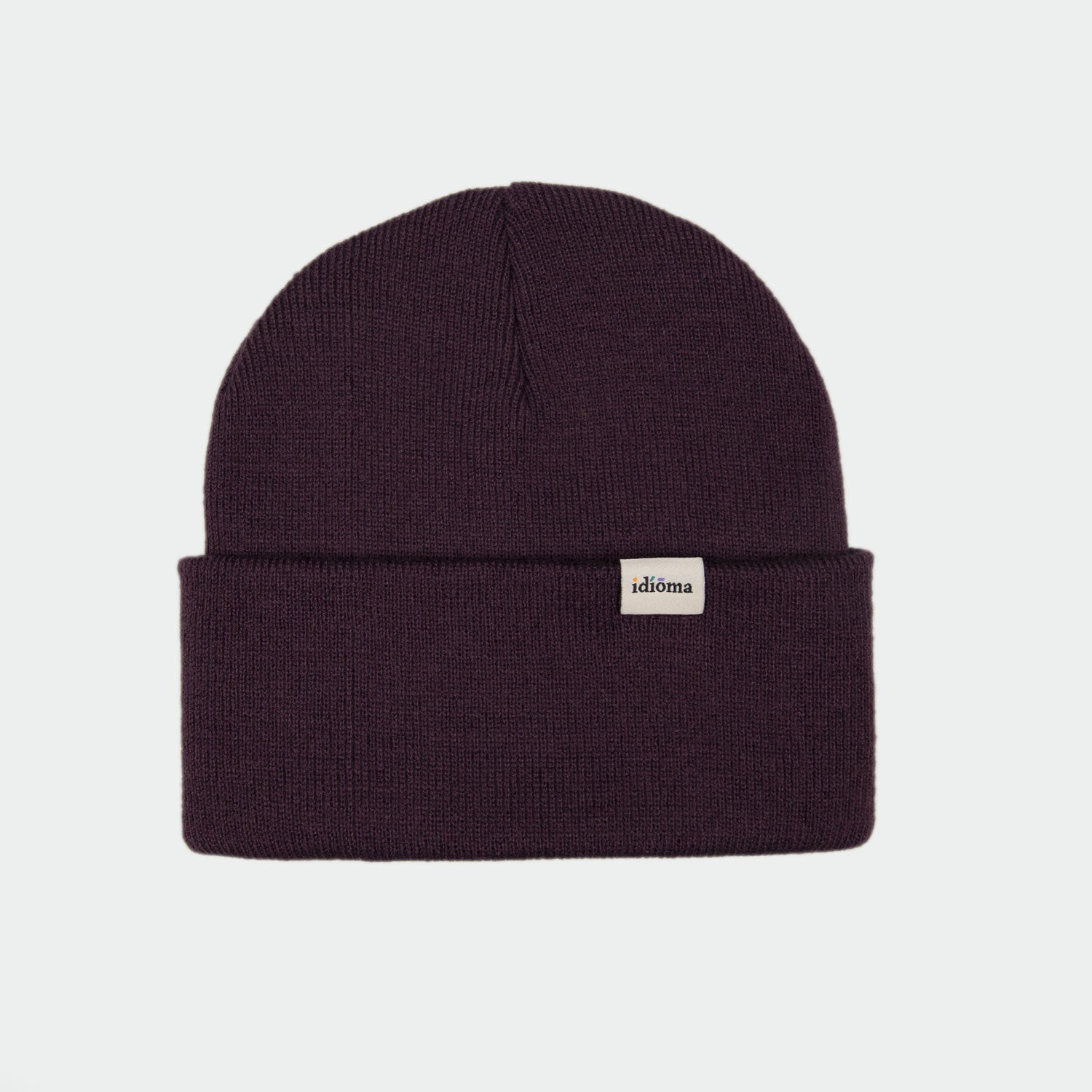 Classic Beanie Hat - Aubergine