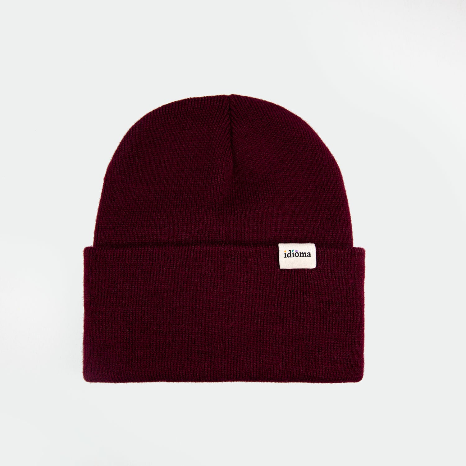 Classic Beanie Hat - Bordeaux
