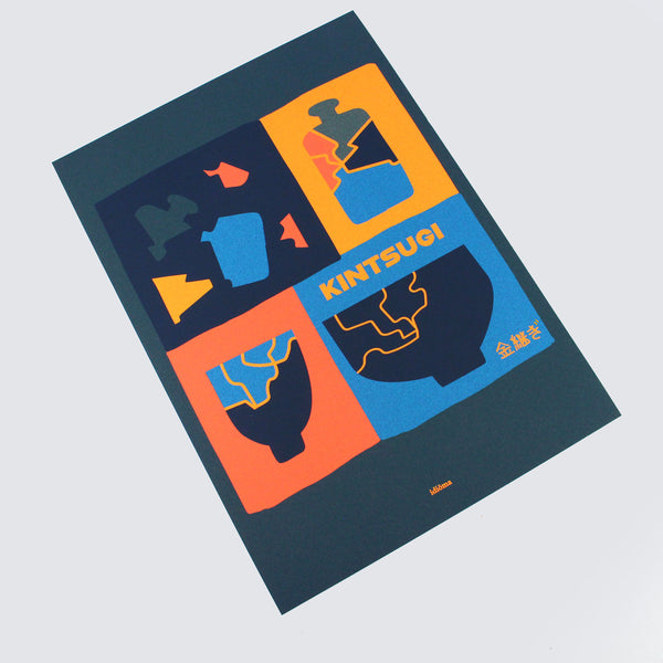 Kintsugi Print – Beauty in Imperfection | Idioma Art Prints